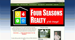 Desktop Screenshot of fourseasonstriangle.com